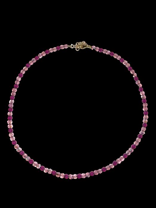 LOVER GIRL SWAROVSKI CRYSTAL NECKLACE